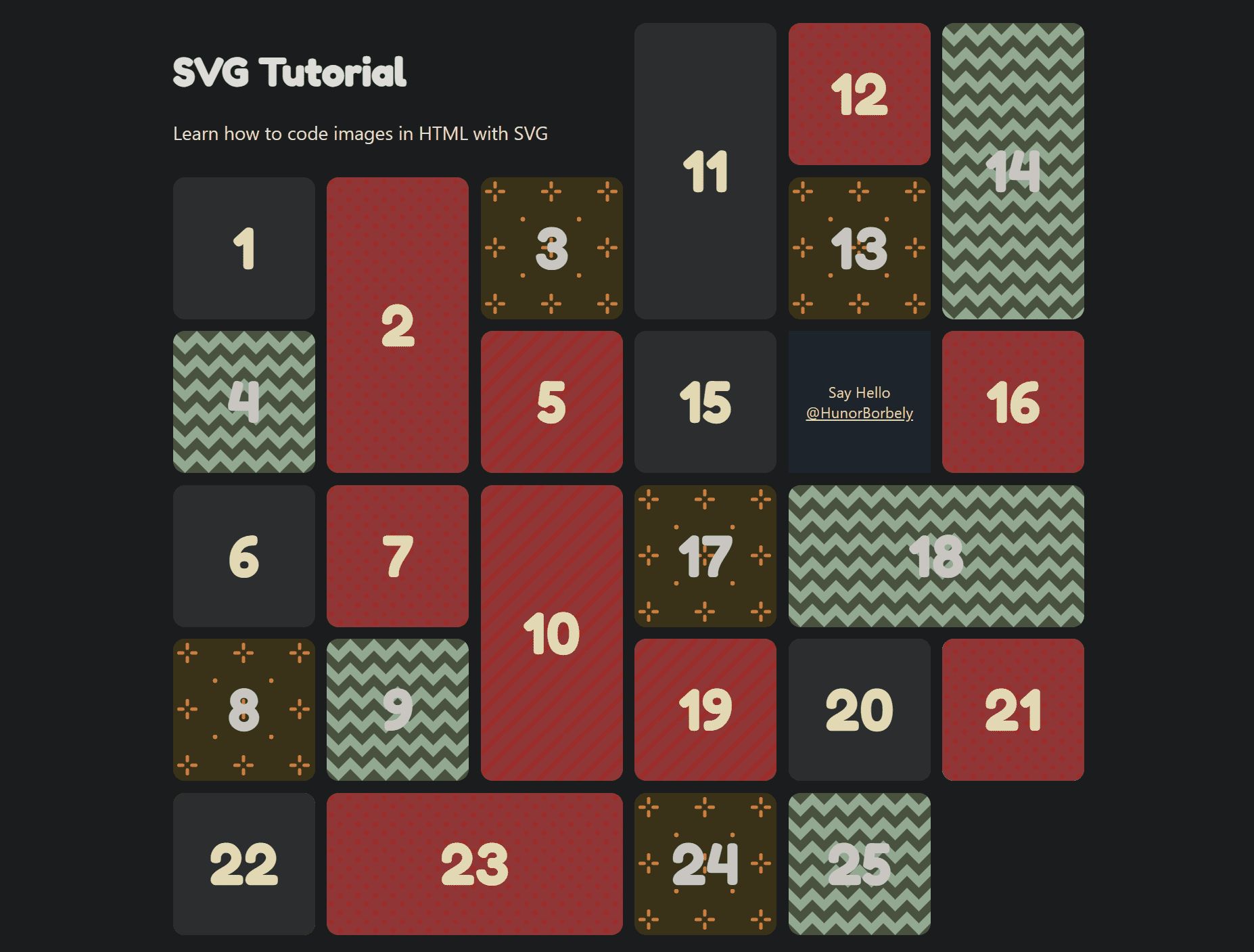 SVG Tutorial